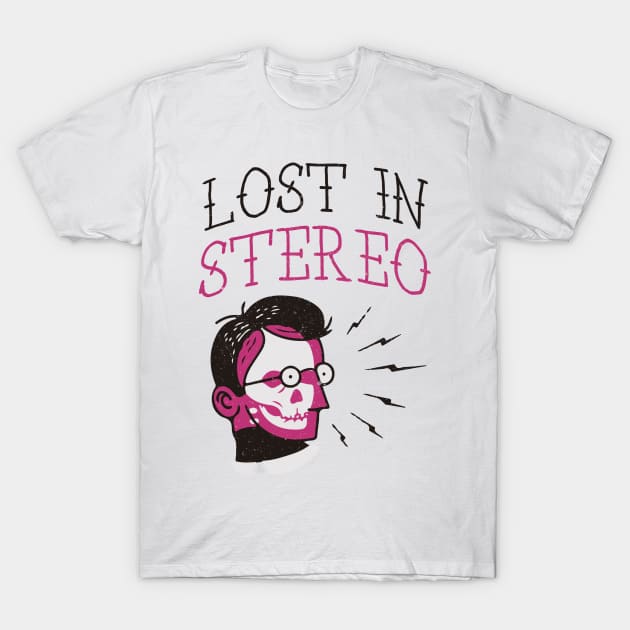 Lost In Stereo T-Shirt by wnchstrbrothers